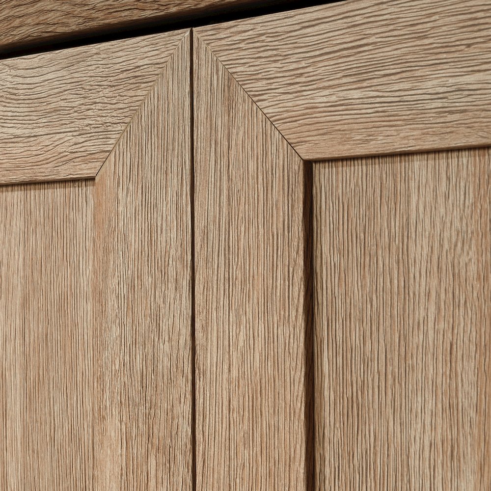 Homeplus 23"w 2-Door Cabinet Bo 3a, Brushed Oak finish. Picture 4
