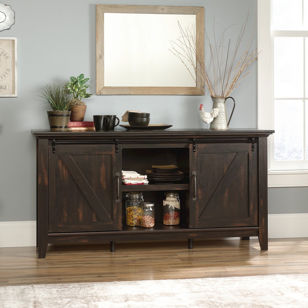 Dakota Pass Sideboard, For TVs up to 70", Char Pine finish. Picture 2