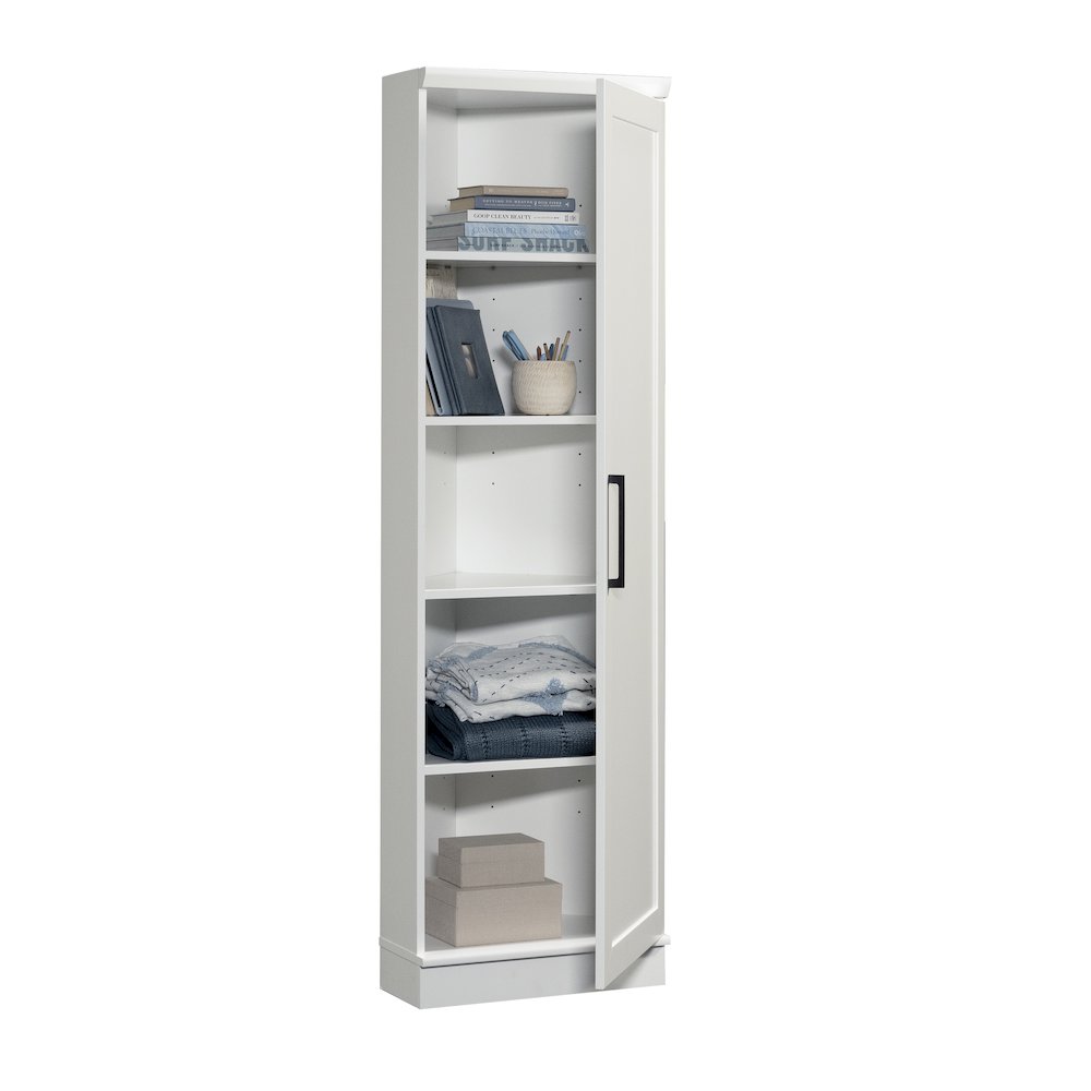 HomePlus Storage Cabinet, Soft White finish. Picture 1