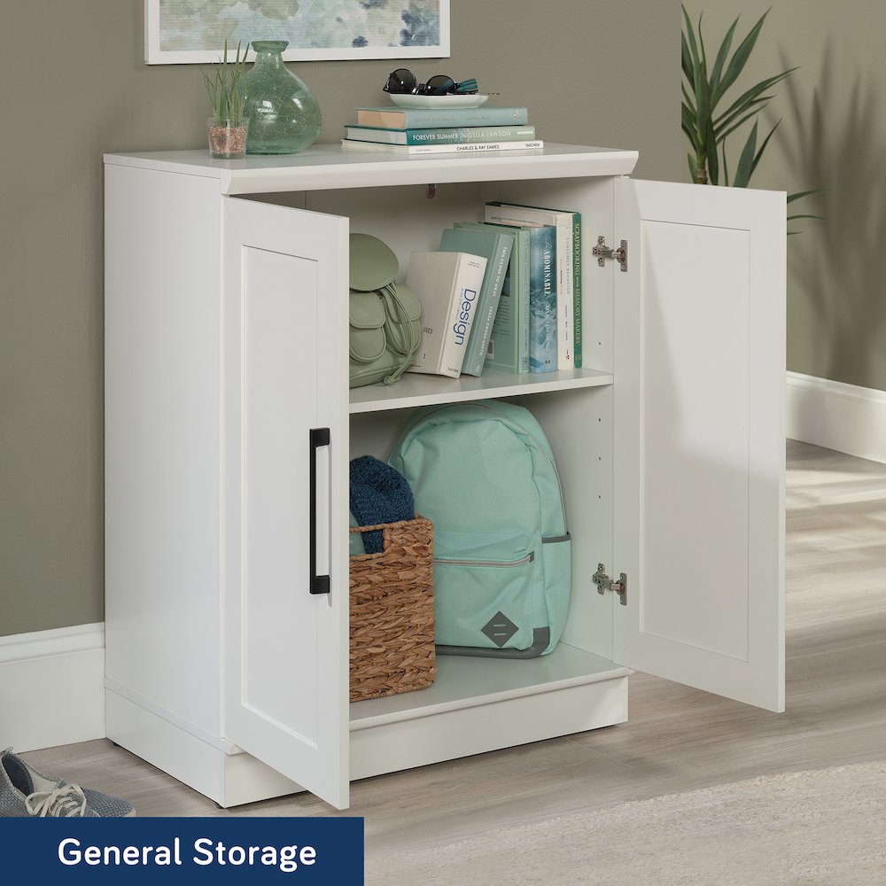 Homeplus 37"h Base Cabinet White 3a, White finish. Picture 3