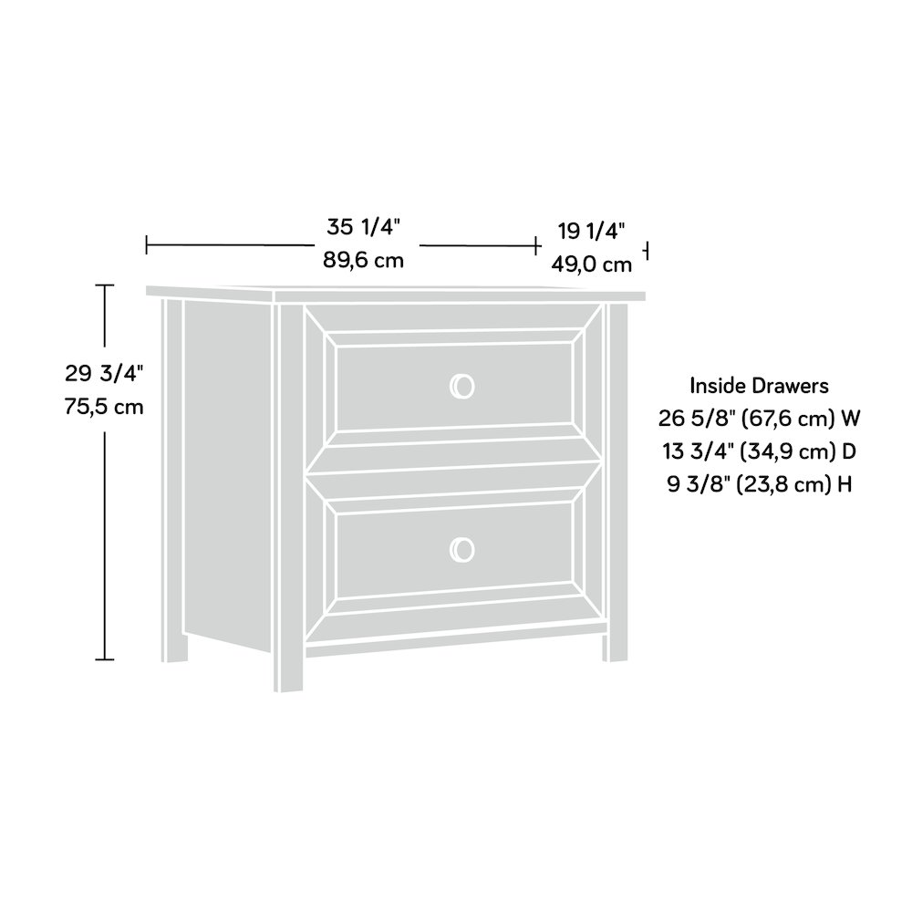 Hillmont Farm Lateral File Timber Oak. Picture 4