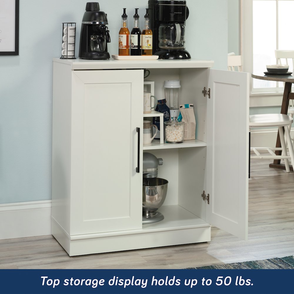 Homeplus 37"h Base Cabinet White 3a, White finish. Picture 5