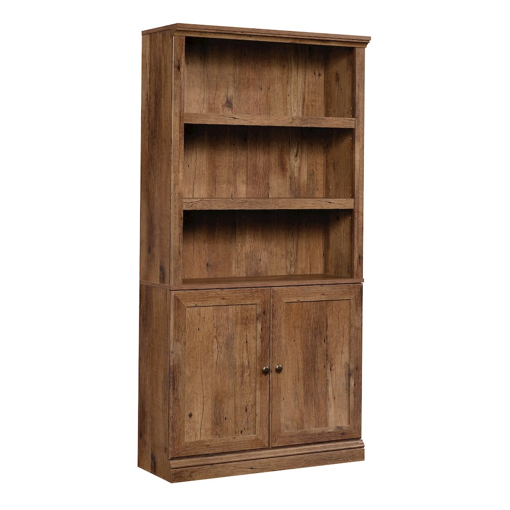 Miscellaneous Storage Library, Vintage Oak finish. Picture 1