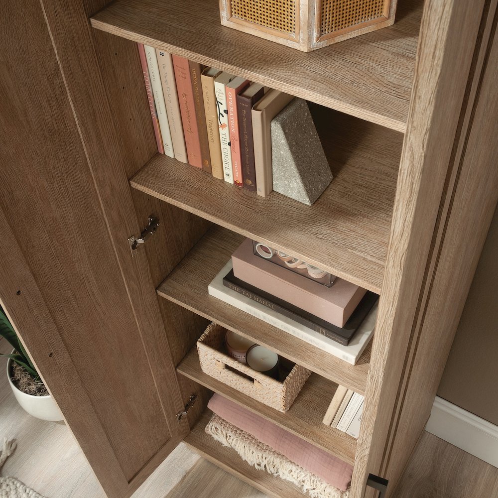 Homeplus 23"w 2-Door Cabinet Bo 3a, Brushed Oak finish. Picture 9