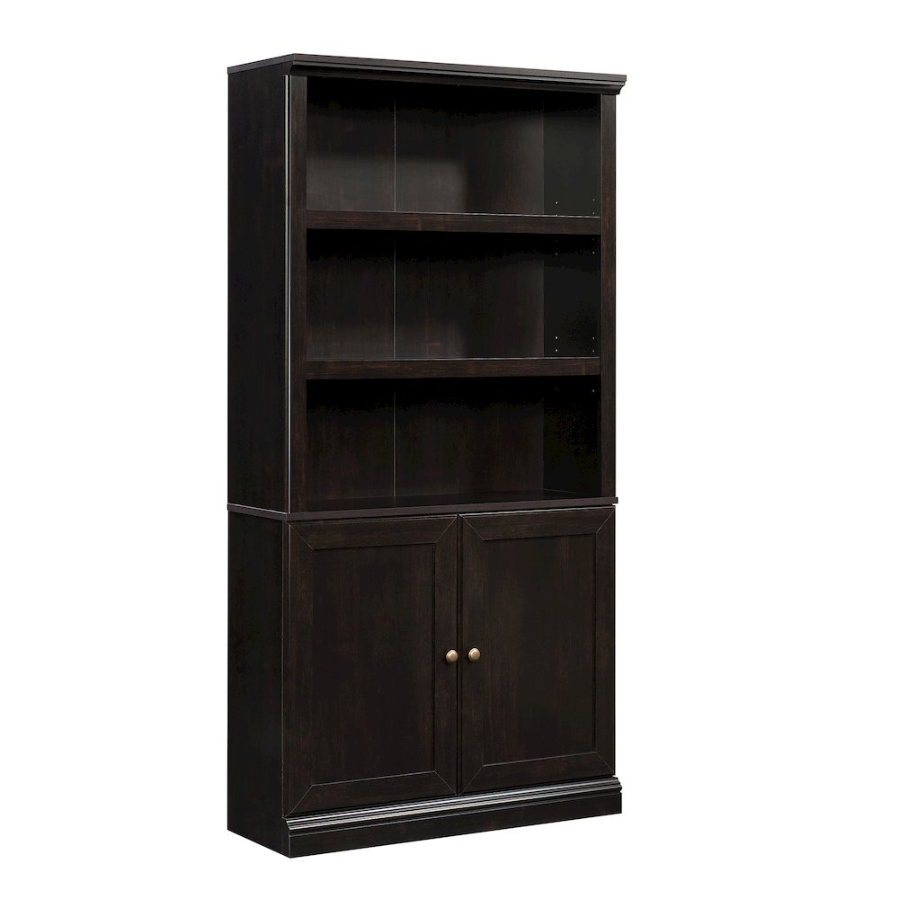 5 Shelf Bookcase W/doors. Picture 1