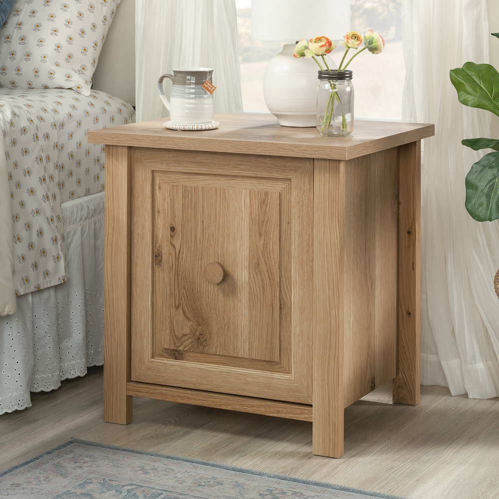 Hillmont Farm Night Stand, Timber Oak finish. Picture 2