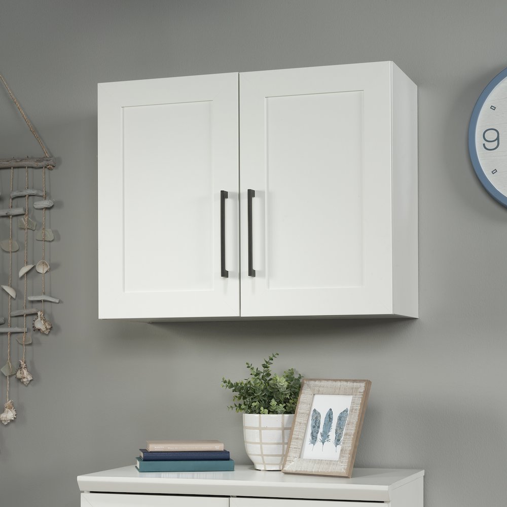 HomePlus Storage Cabinet, Soft White finish. Picture 2