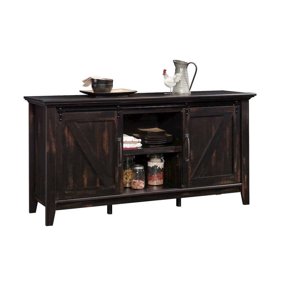 Dakota Pass Sideboard, For TVs up to 70", Char Pine finish. Picture 1