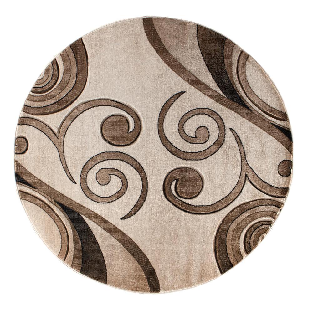 ORELS COLLECTION OR50 8'1'' X 8'1''
ROUND. Picture 1