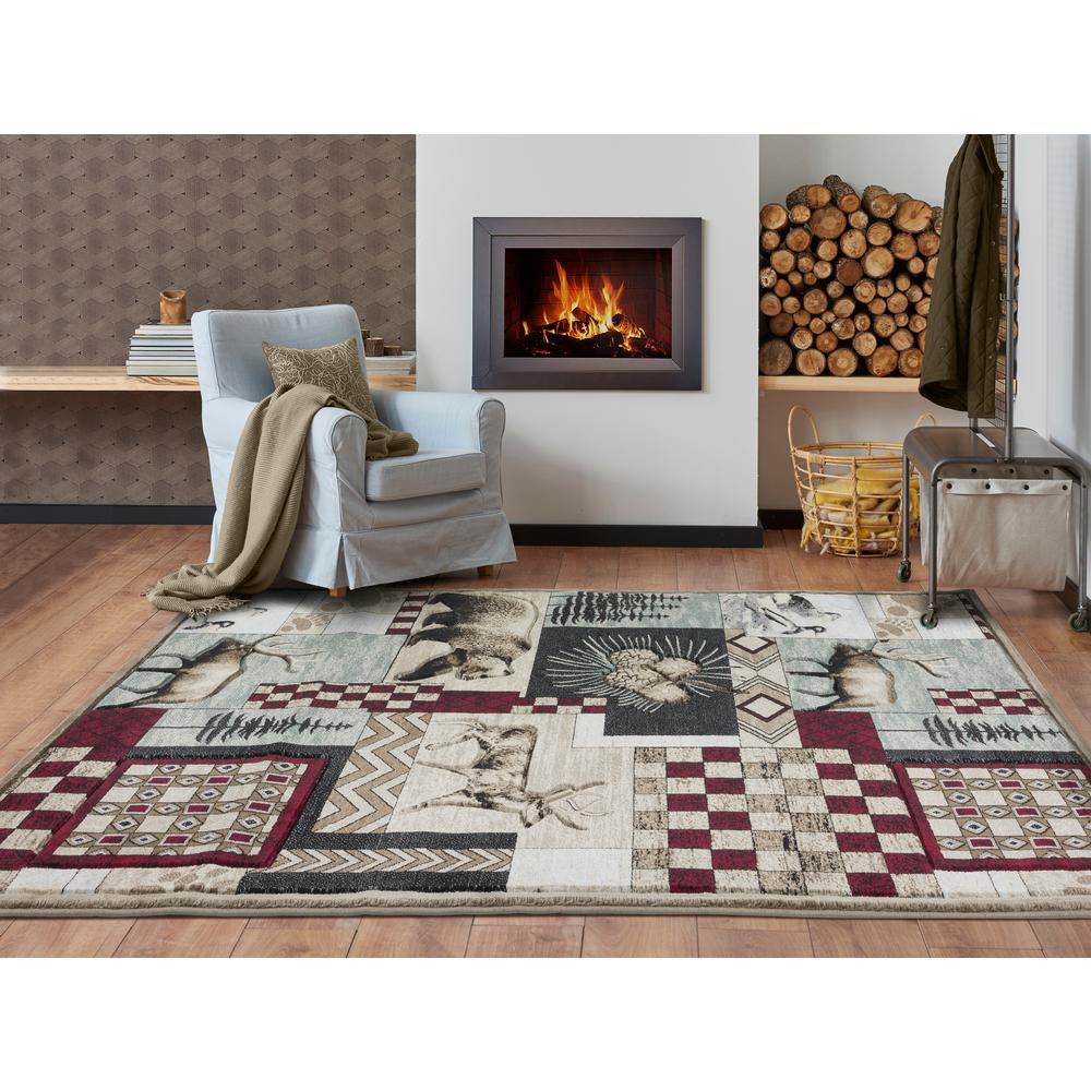 WILD COLLECTION WL18  5'2'' X 7'5''. Picture 5