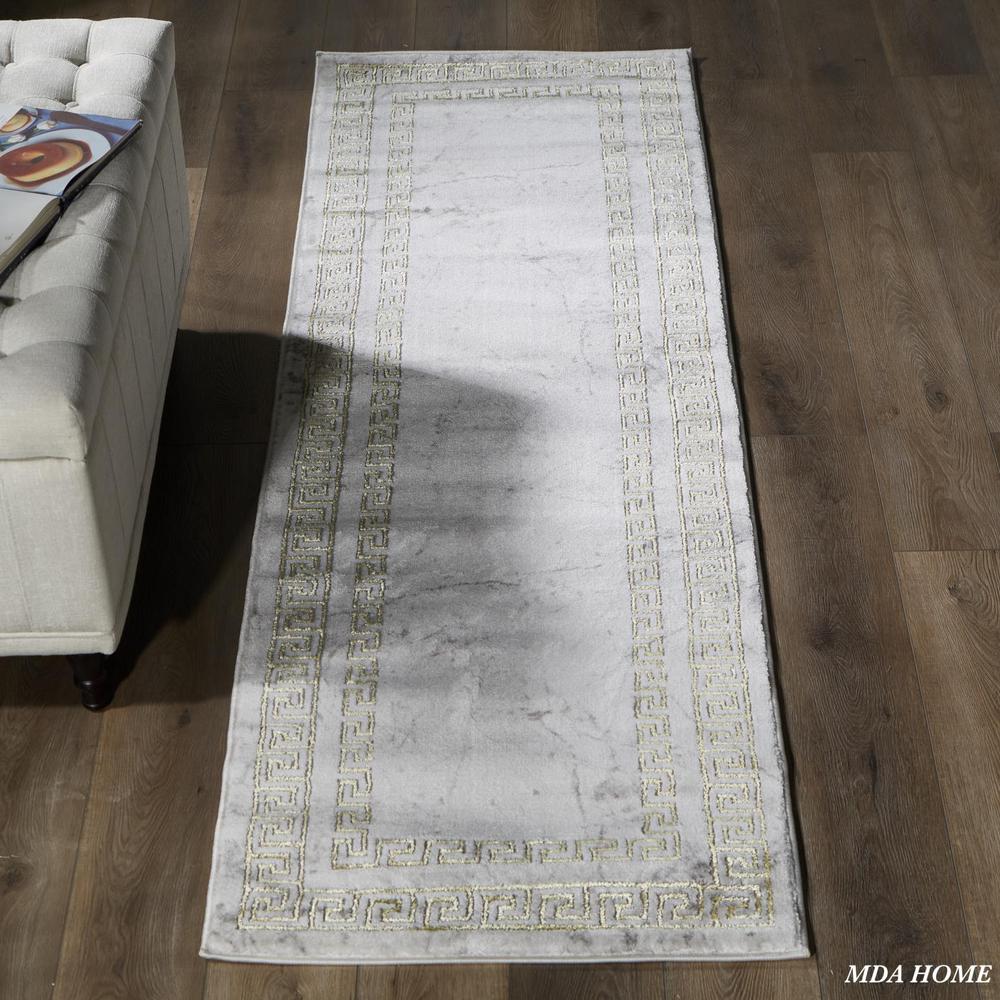 BROOKLYN  CREAM  BK02   2'4" X 7'10". Picture 2