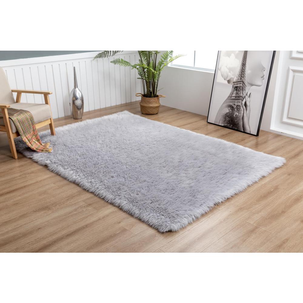 FLOKATI SHAG FA02  5' X 7'. Picture 8