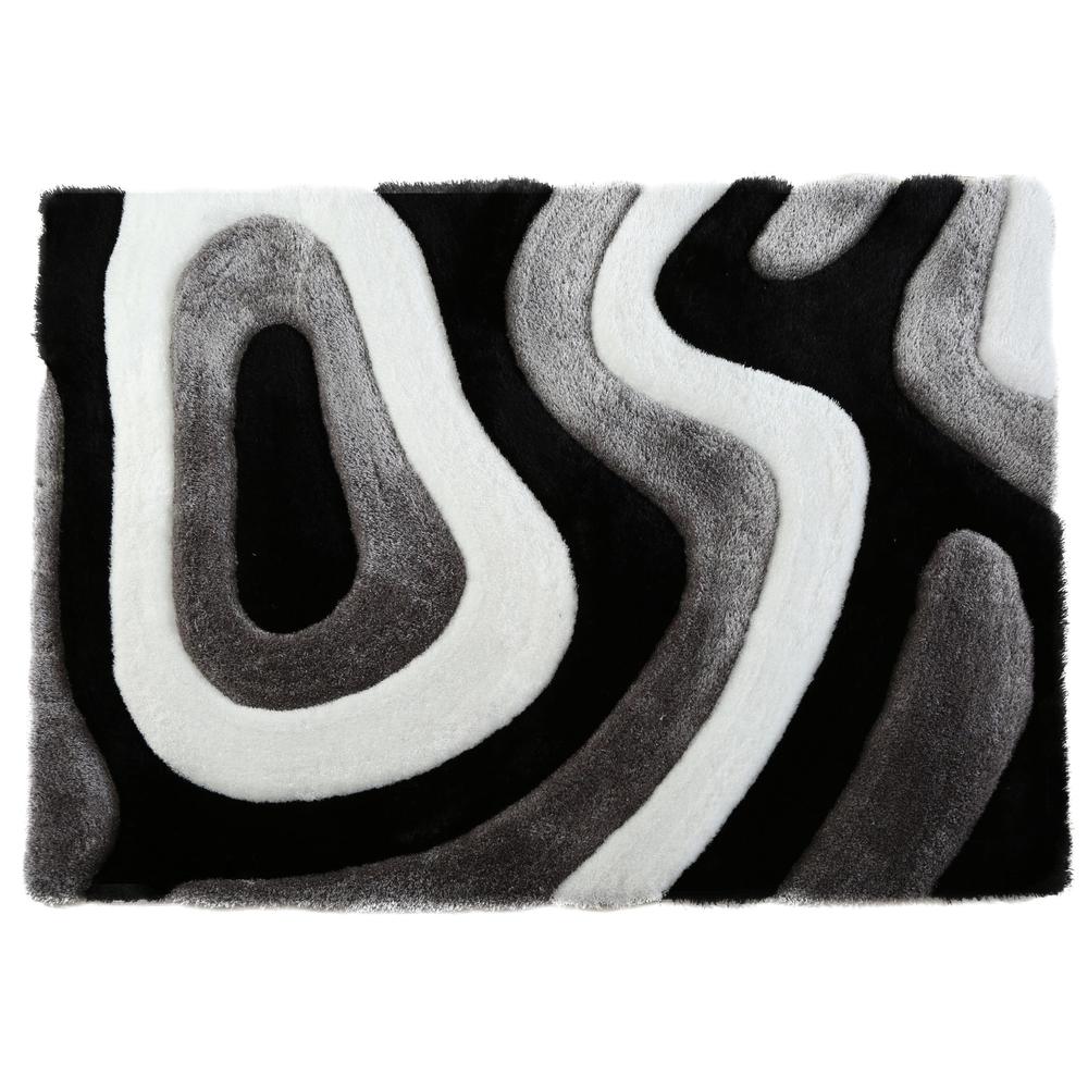 MATEOS SHAG  MS02 3'6 X 5'6. Picture 1