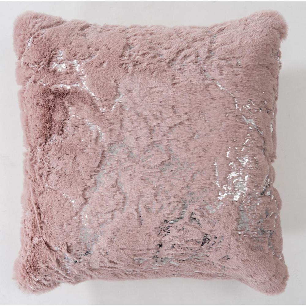 PINK WITH SILVER FOIL  CH01P    20" X 20". Picture 1