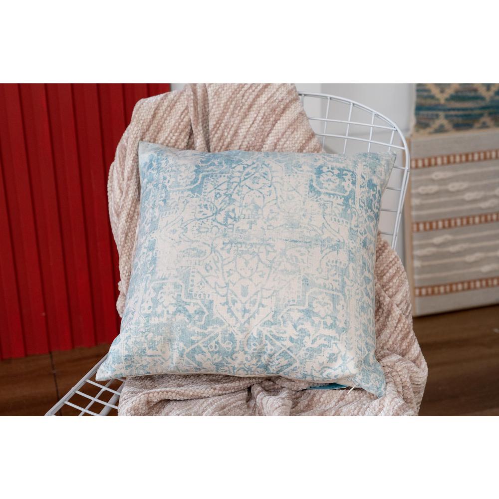ELITE HOME PILLOWS MULTI PO26  20" x 20". Picture 2