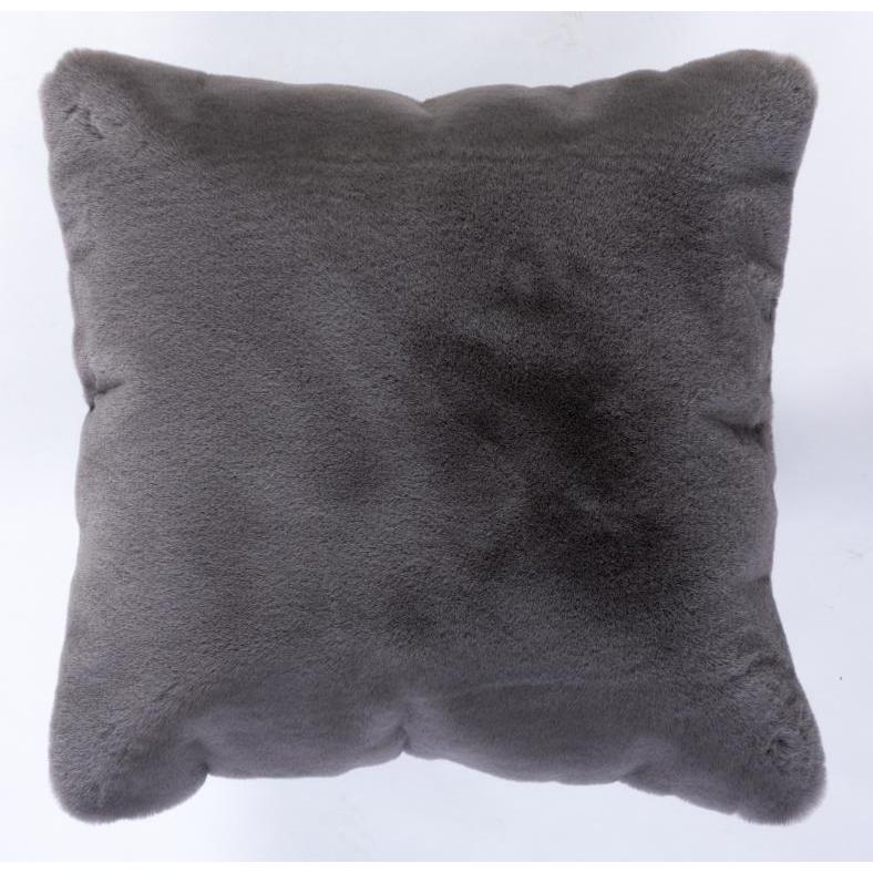 FAUX RABBIT FUR GREY  RB04 3'6" X 5'6". Picture 9