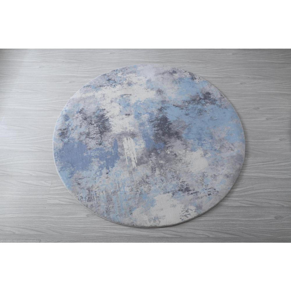 RETRO SHAG RT02  5' X 5' ROUND. Picture 1
