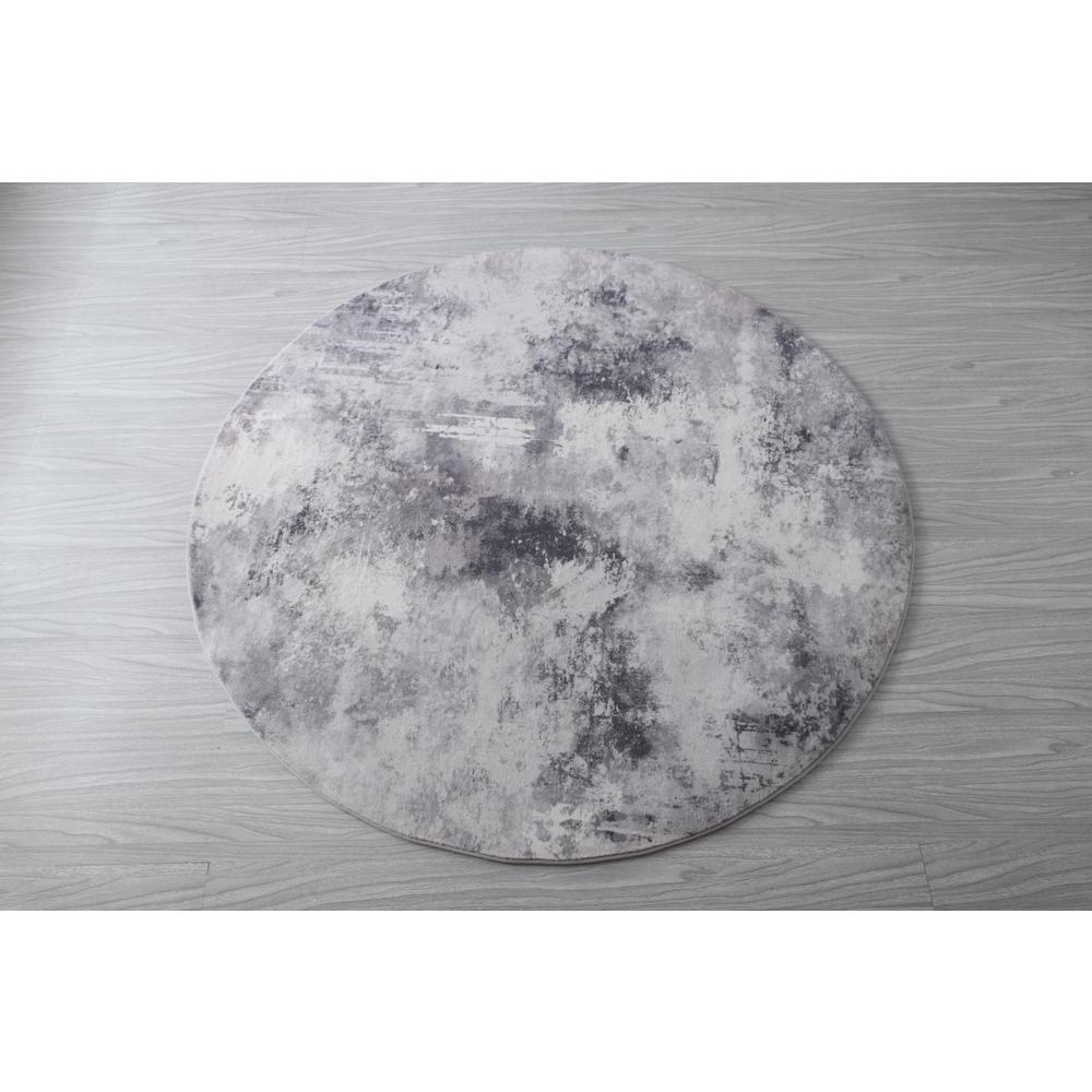 RETRO SHAG RT03  5' X 5' ROUND. Picture 1