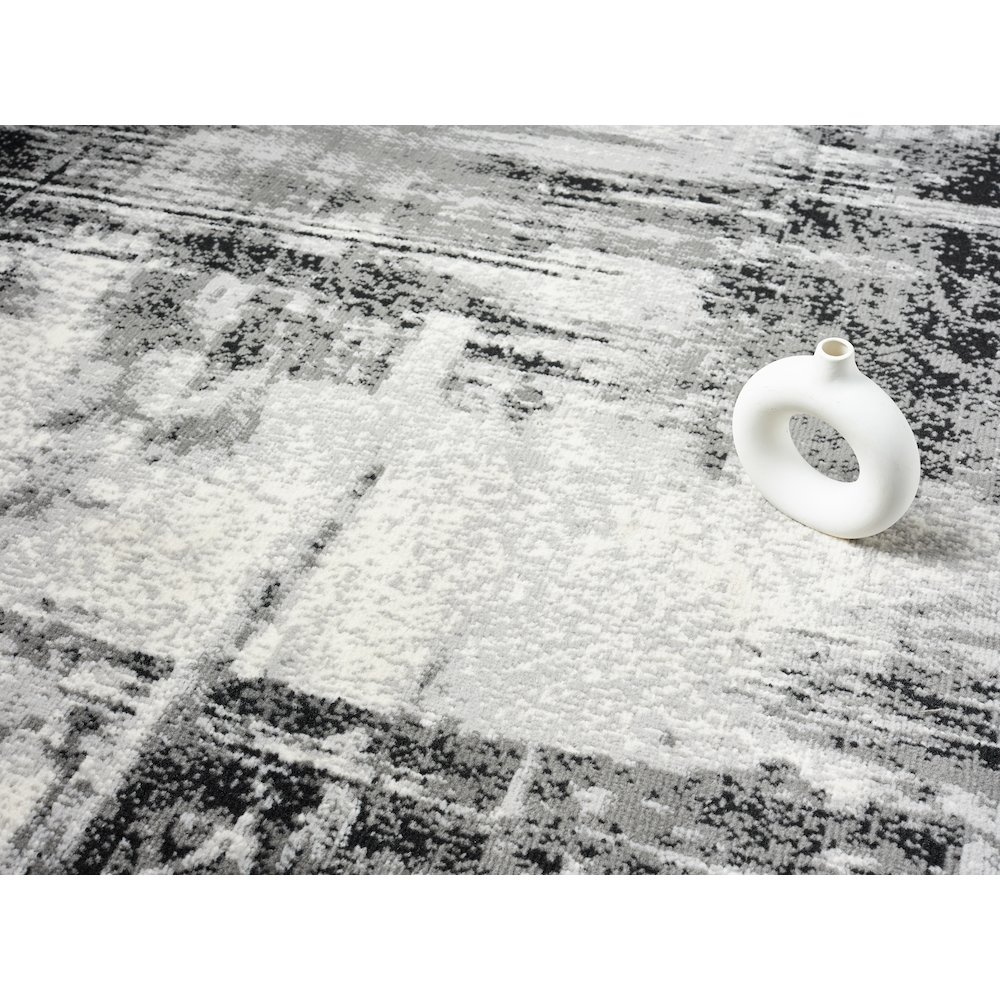 Atlas 09 Urban Distressed Gray Area Rug. Picture 6