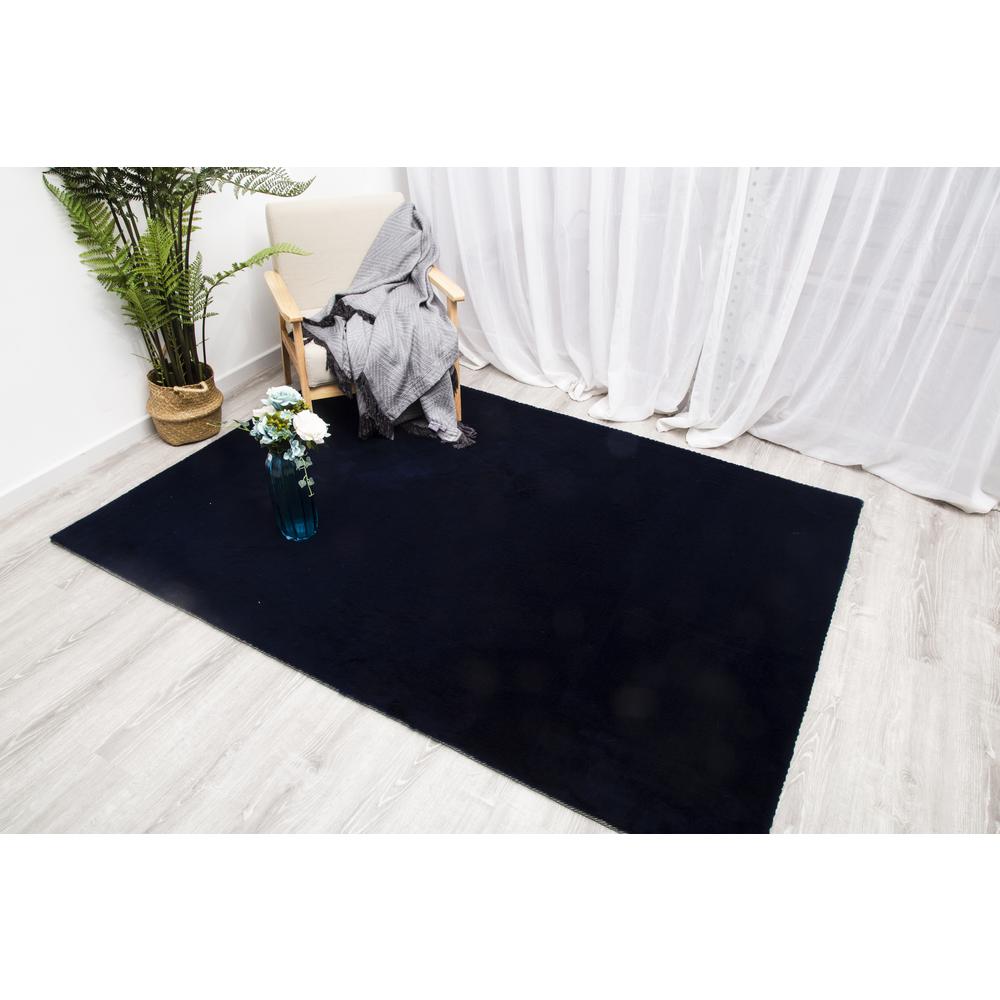 RABBIT SKIN NAVY RB13  5' X 7'. Picture 20