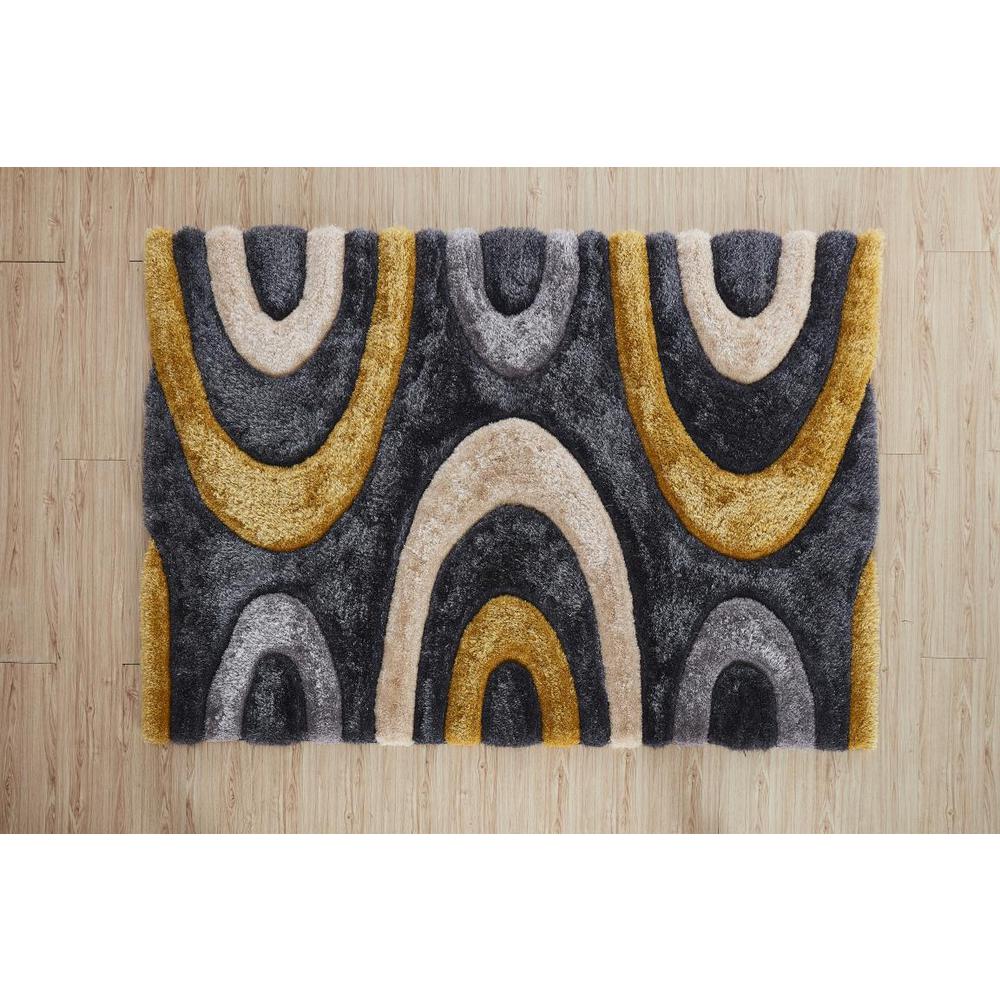 MATEOS SHAG  MS27   5' X 7', MS2557. Picture 1