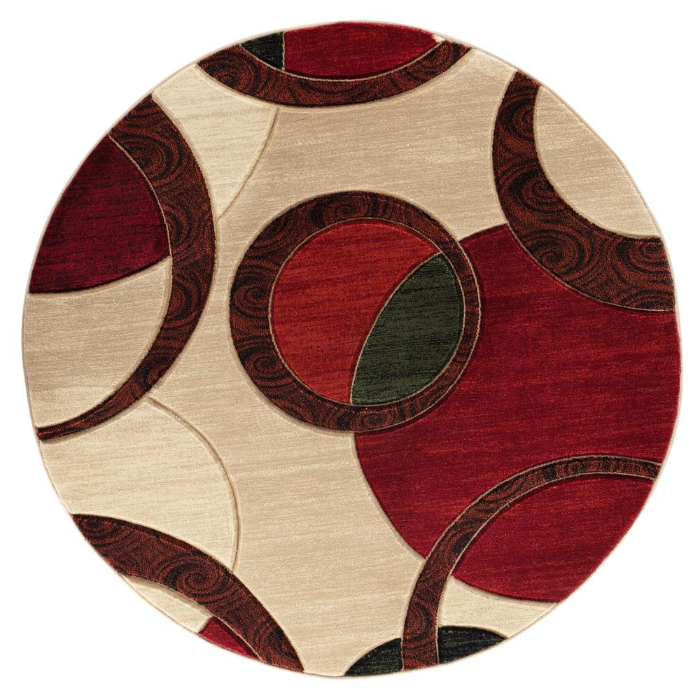 ORELS COLLECTION OR53 5'2'' X 5'2'' ROUND. Picture 1