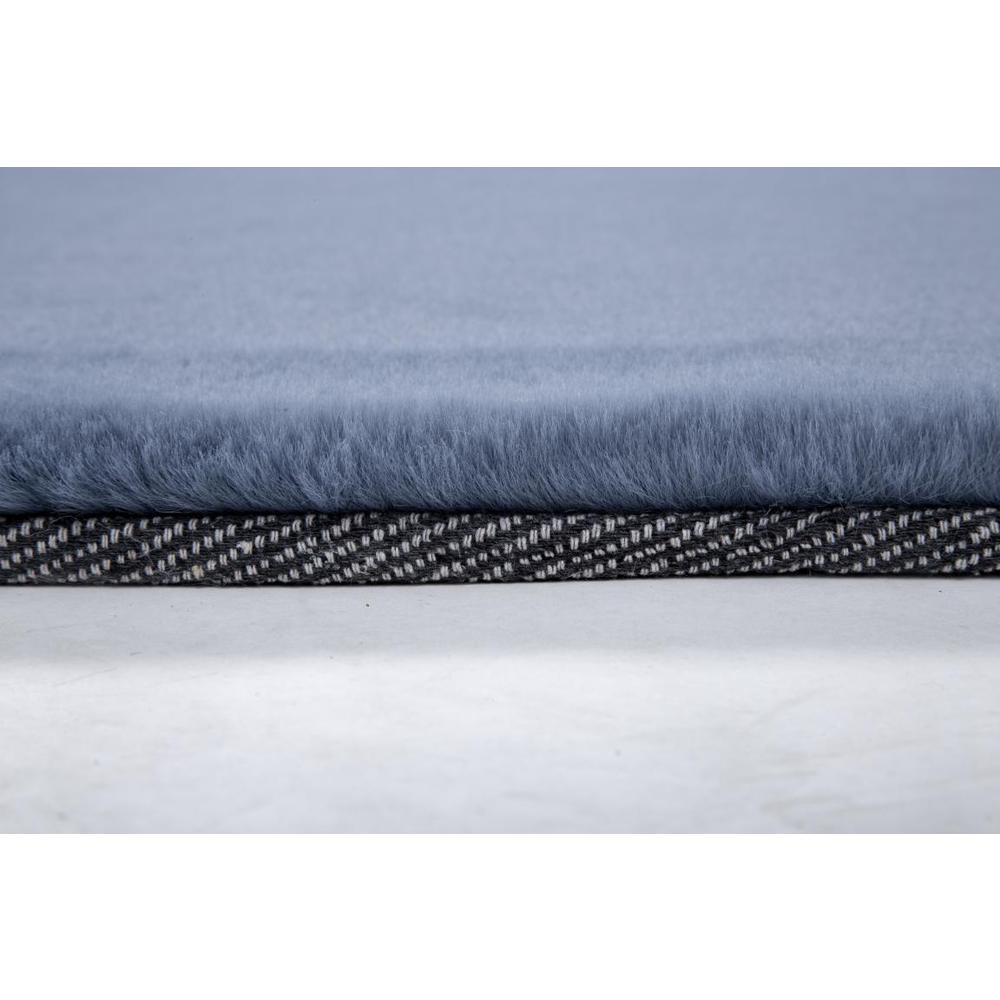 RABBIT SKIN BLUE RB10   5' X 7'. Picture 6