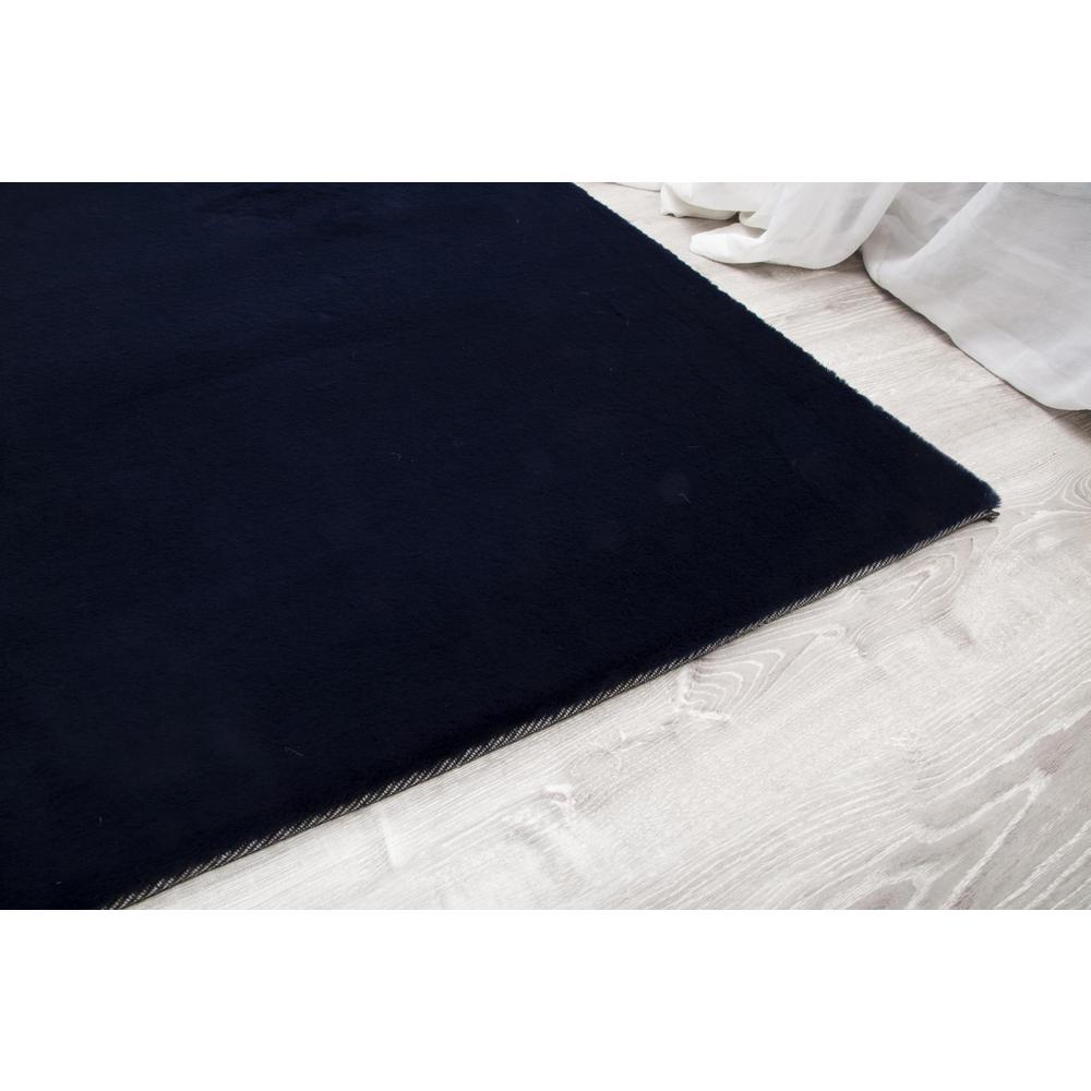 RABBIT SKIN NAVY RB13  5' X 7'. Picture 3