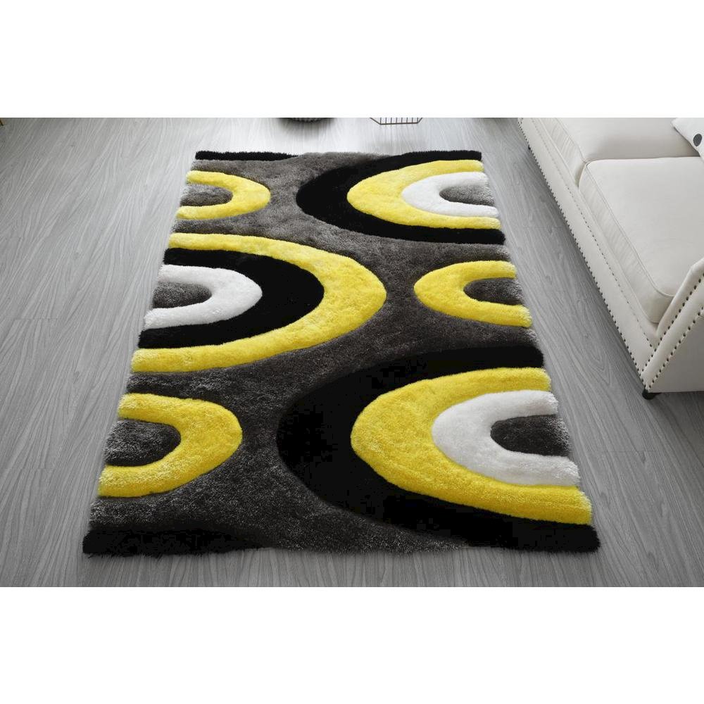 MATEOS  SHAG  MS55  5' X 7'. Picture 3