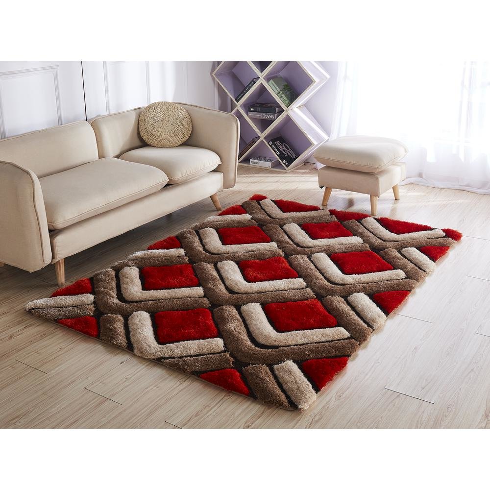 MATEOS SHAG MS29  3'6 X 5'6. Picture 2