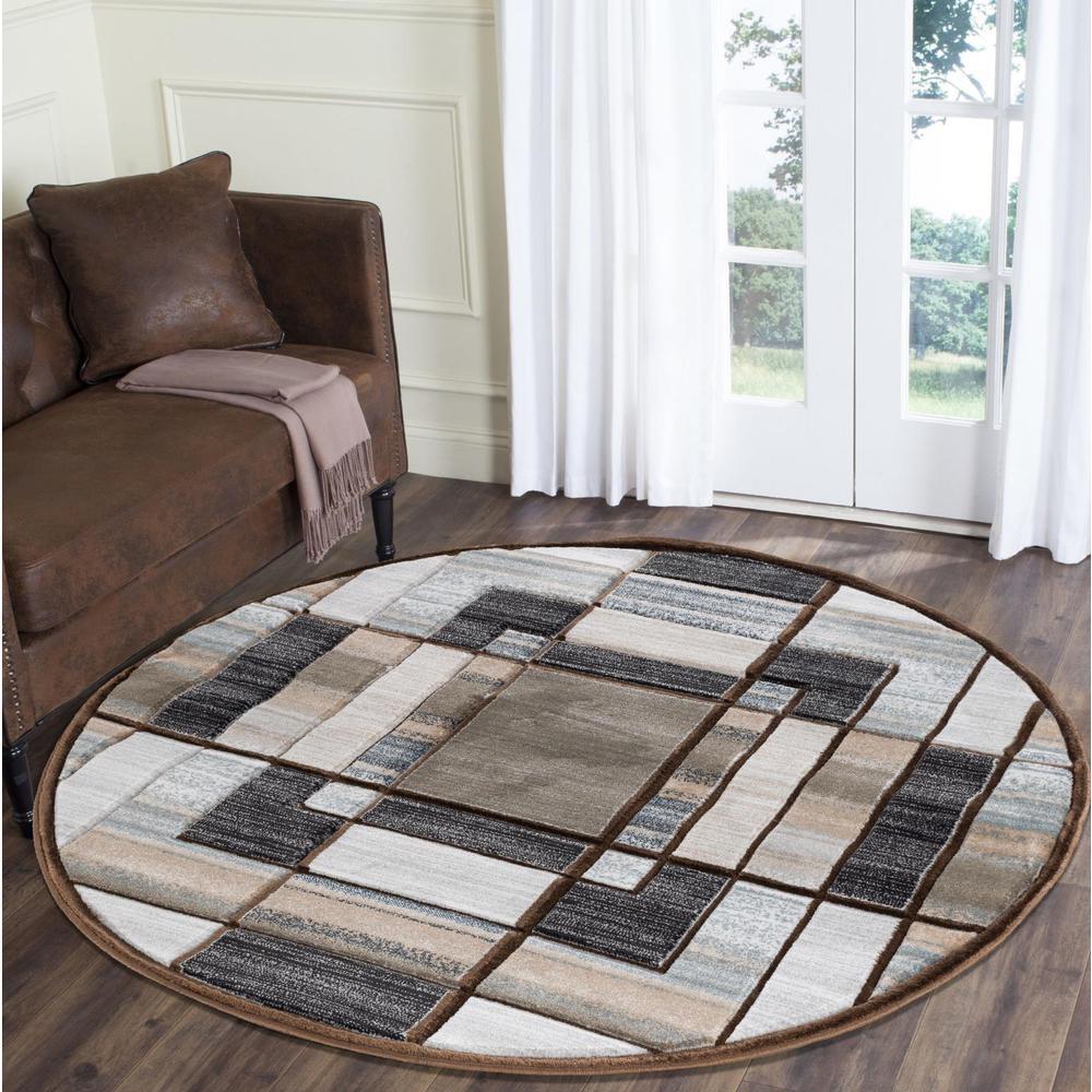 ORELS COLLECTION OR16  8'1'' X 8'1''
ROUND. Picture 2