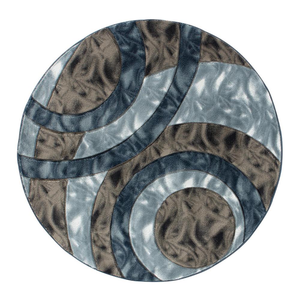 ORELS COLLECTION OR73 5'2'' X 5'2'' ROUND. Picture 1