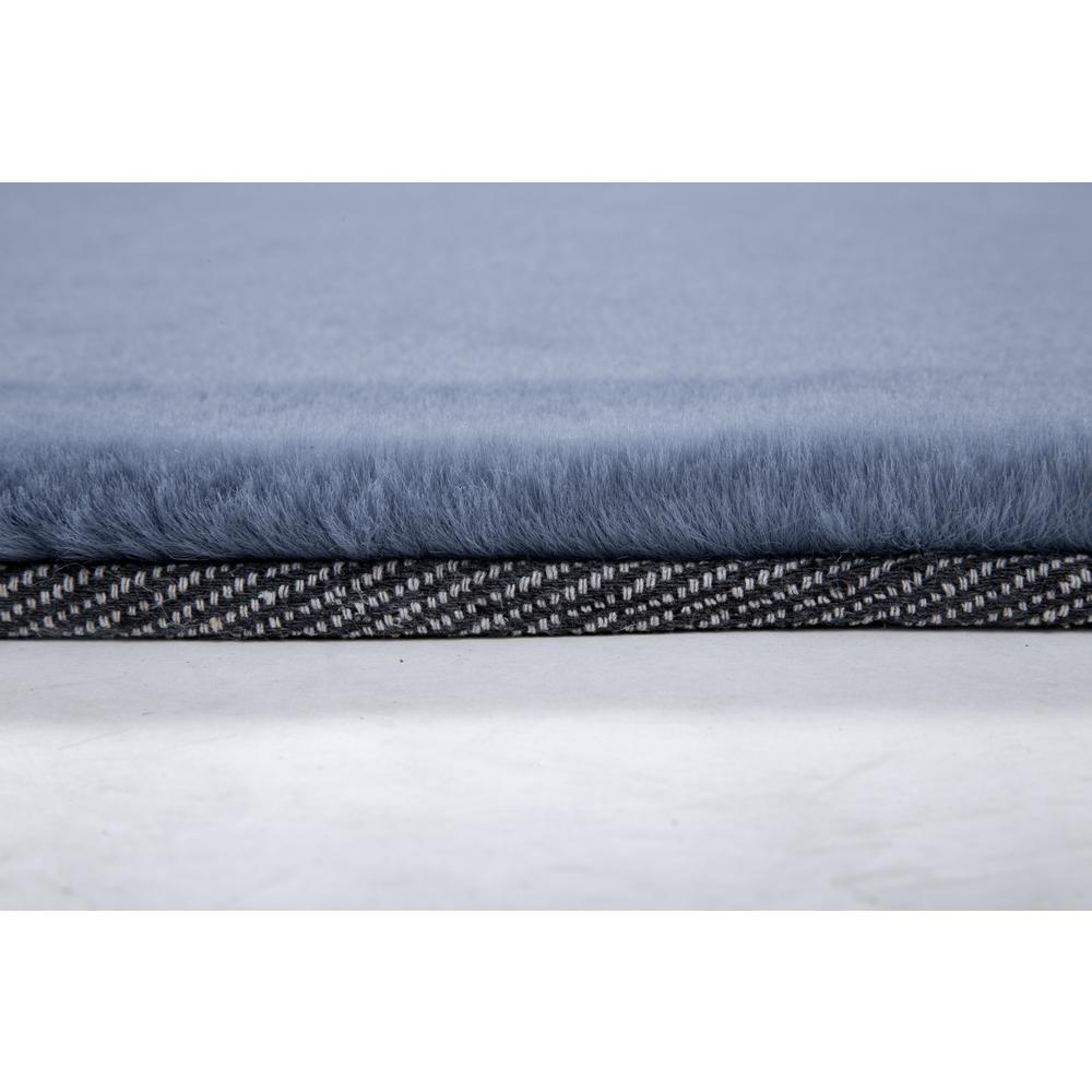 RABBIT SKIN BLUE RB10   5' X 7'. Picture 15