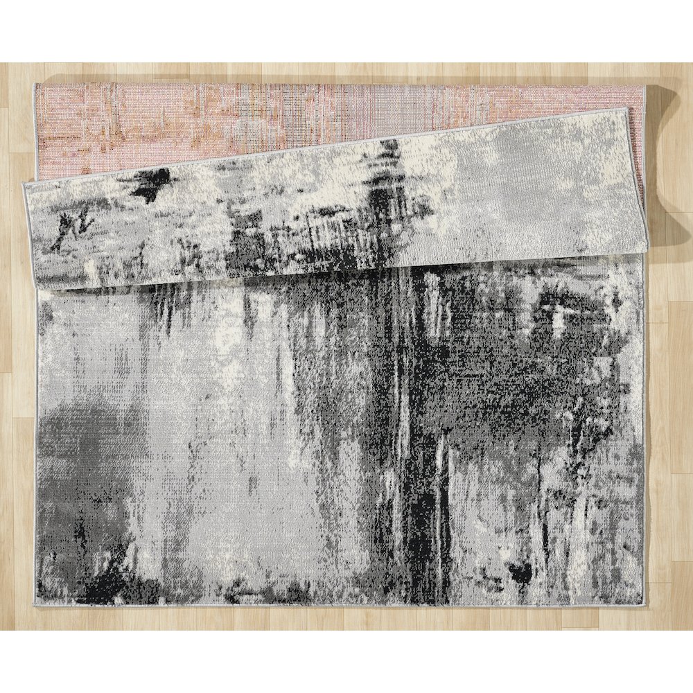 Atlas 09 Urban Distressed Gray Area Rug. Picture 5