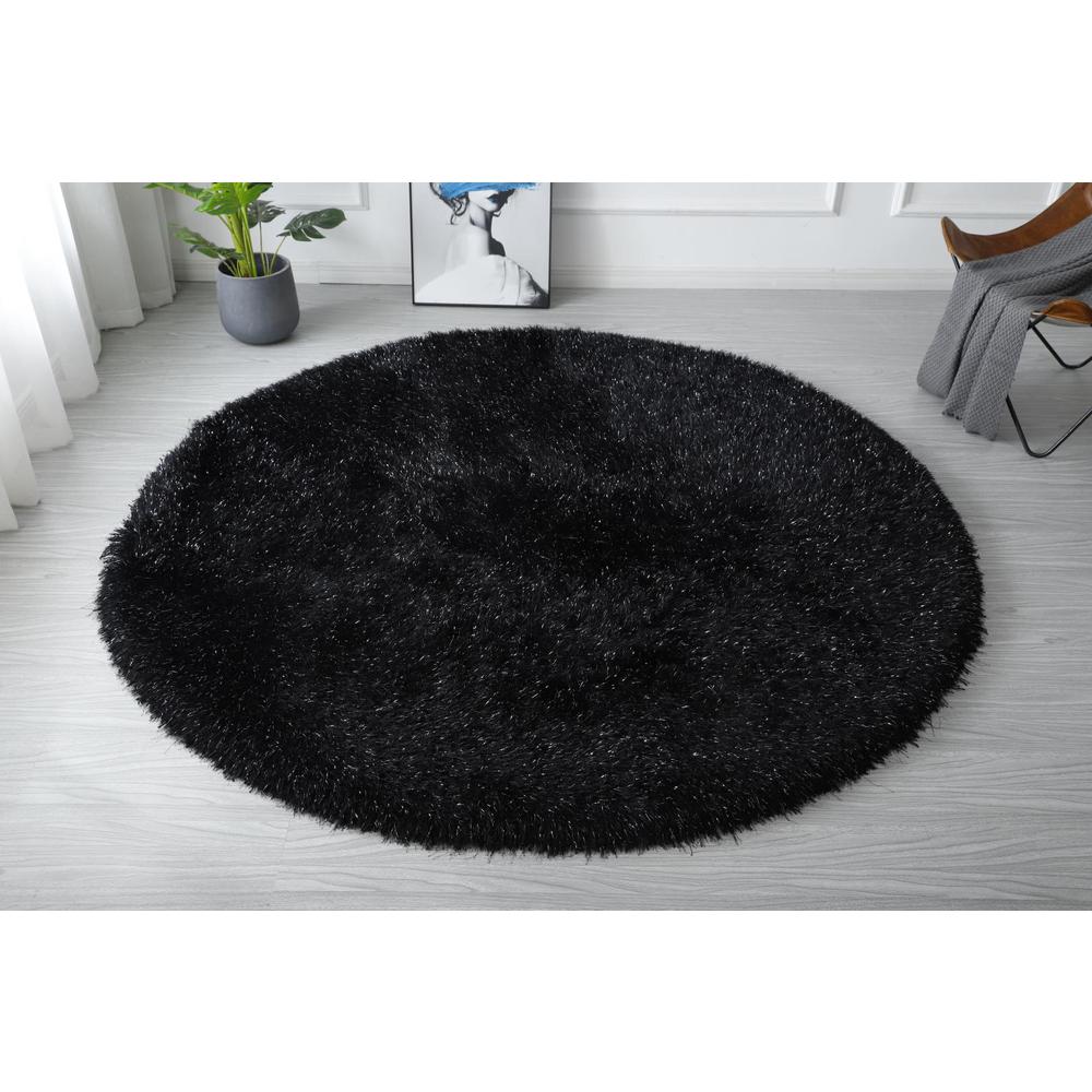 MANHATTAN  BLACK  MH08  7' X 7'. Picture 2