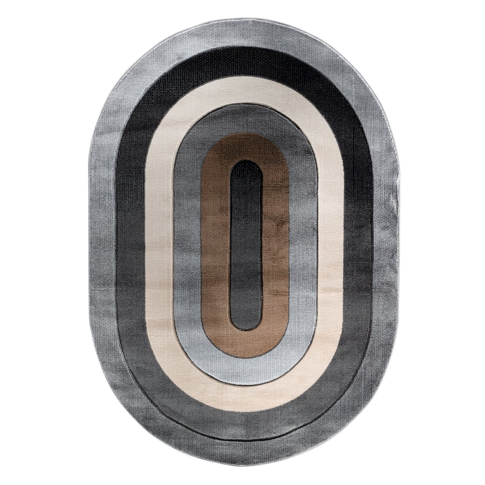 ORELSI COLLECTION OR139   5'2" X 7'5" OVAL. Picture 1