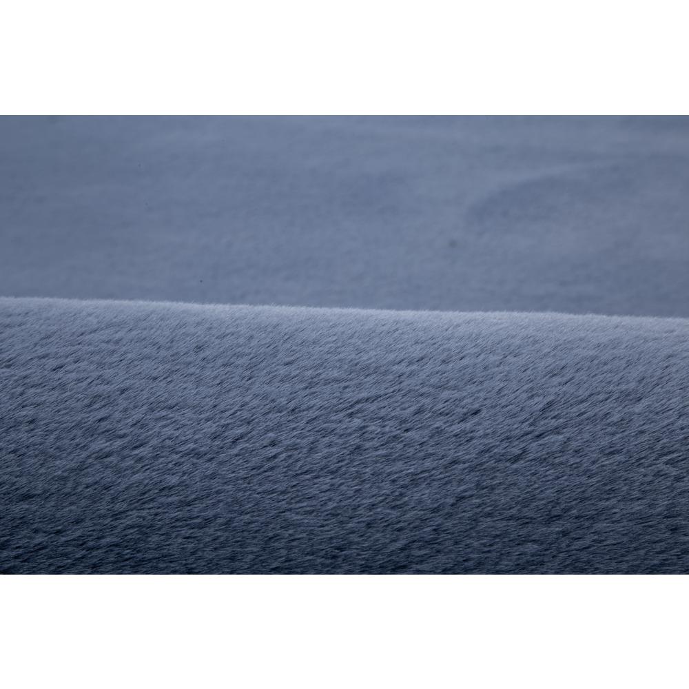 RABBIT SKIN BLUE RB10   5' X 7'. Picture 17