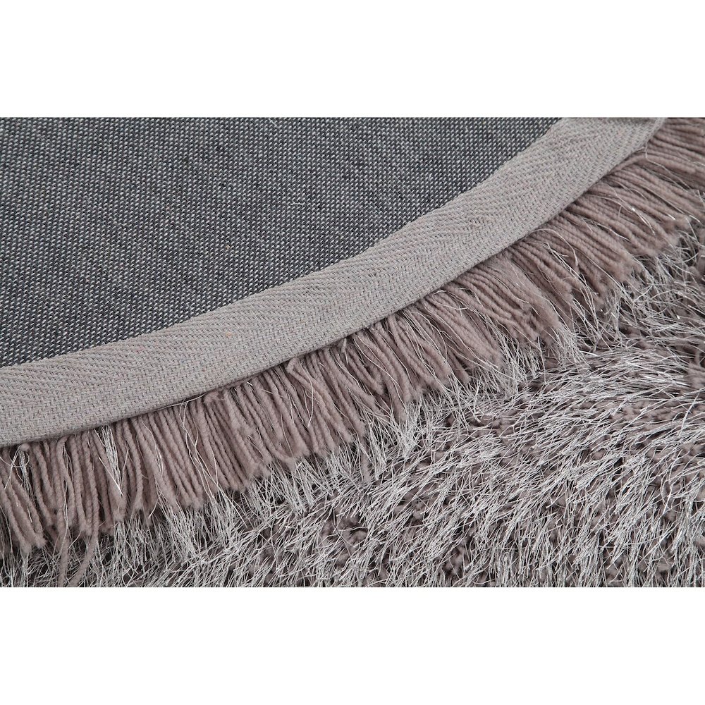 MANHATTTAN 01 GREY 2'5 X 4'5 HALFMOON. Picture 3