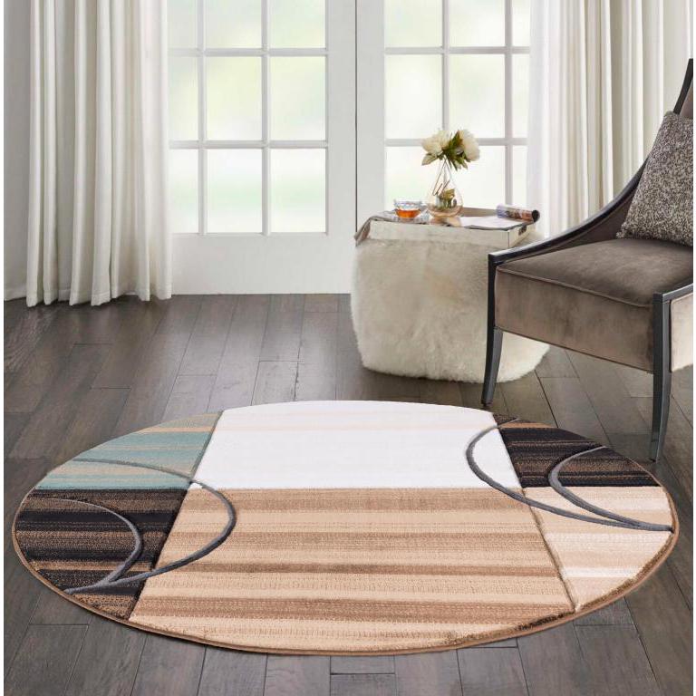 GLAMOR COLLECTION GM02 8'1'' X 8'1'' ROUND. Picture 2