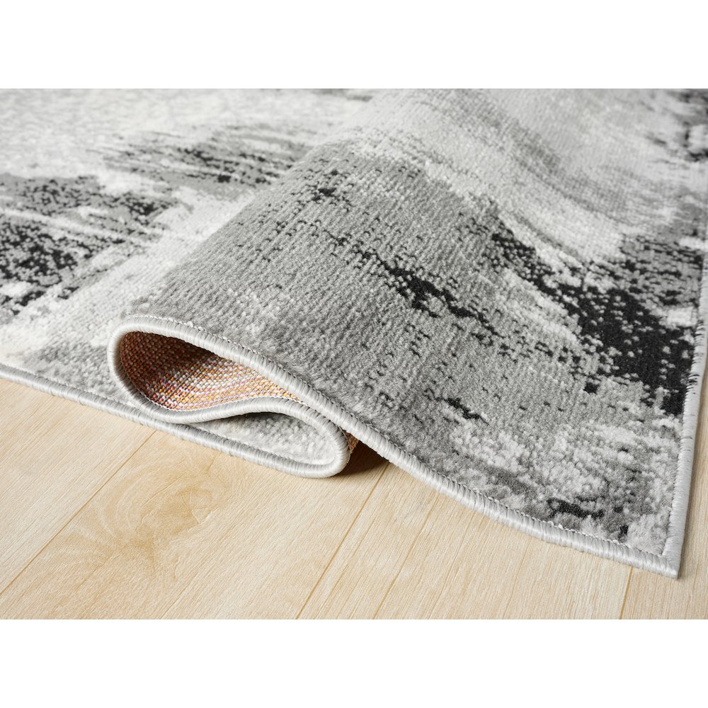 Atlas 09 Urban Distressed Gray Area Rug. Picture 3