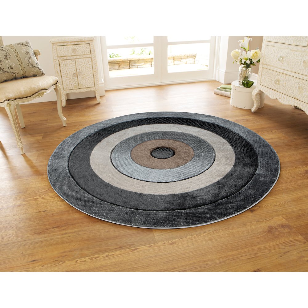 ORELSI COLLECTION OR139  5'2" X 5'2" ROUND. Picture 2