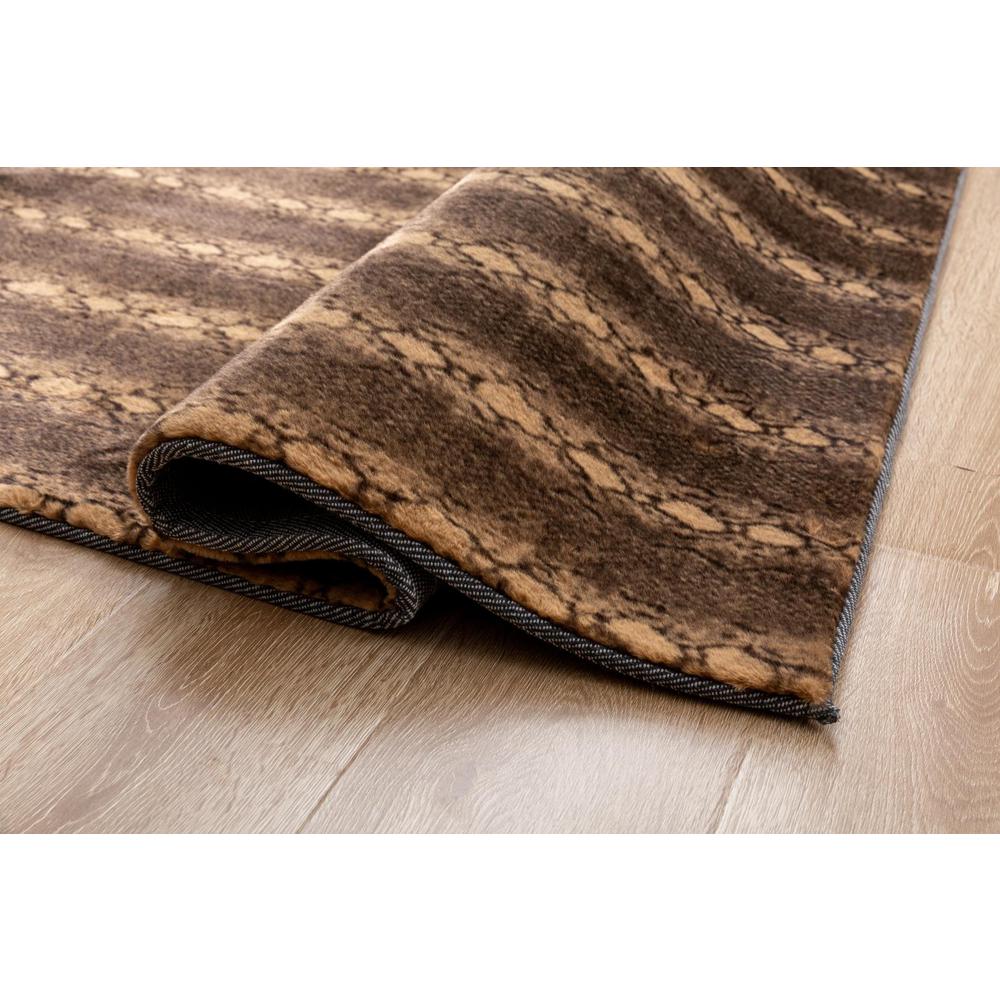 FAUX  FUR SNAKE FU03  5' X 7'. Picture 9