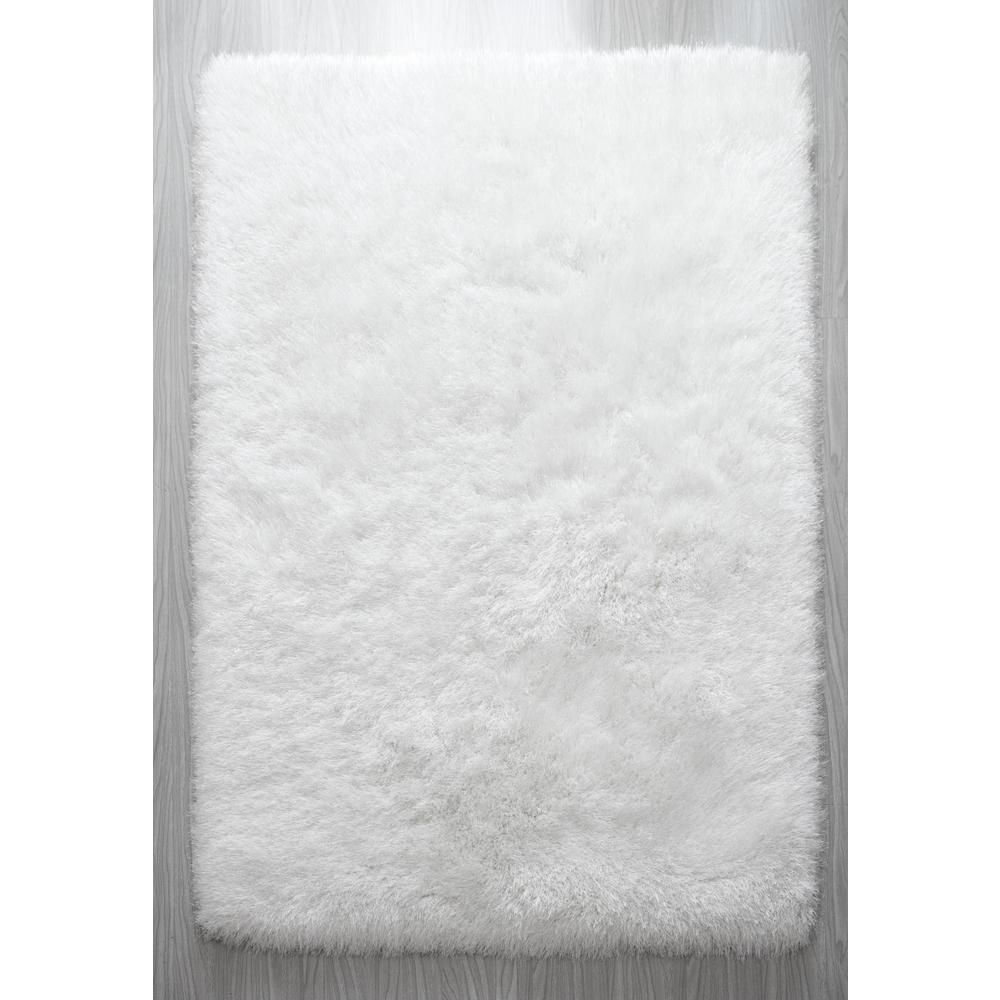 MANHATTTAN 02 WHITE   2'5 X 4' RECTANGLE. Picture 1