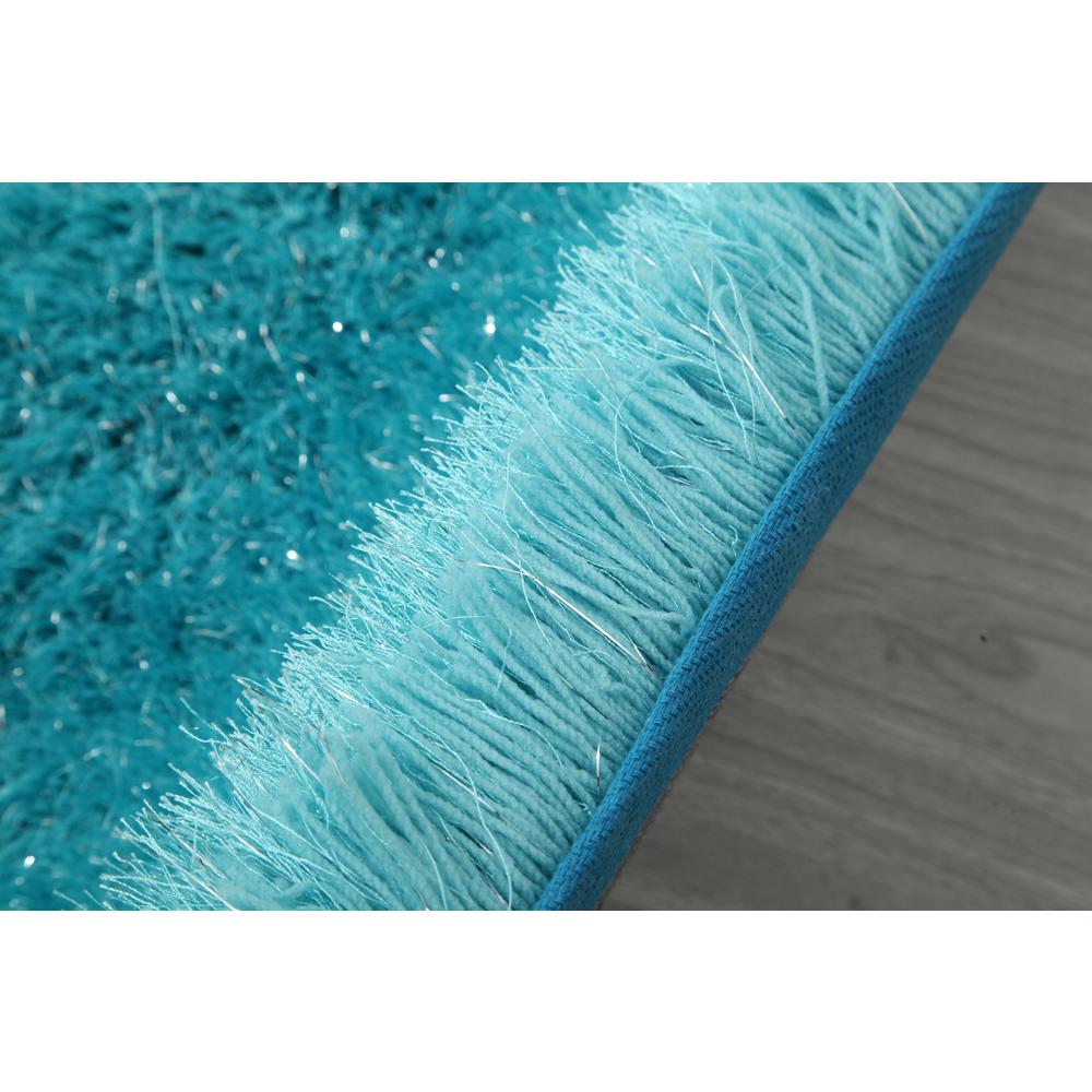 MANHATTTAN 06  TURQUOISE 2'5 X 4'5 RECTANGLE. Picture 3