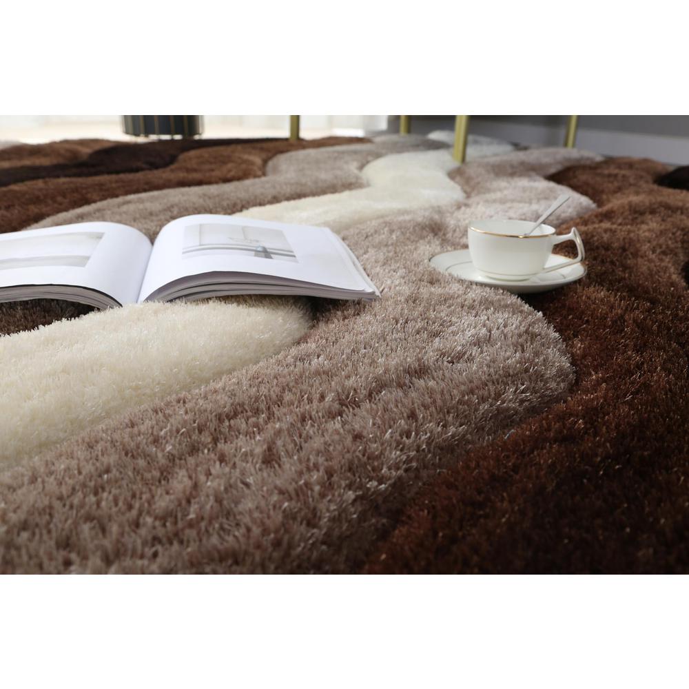 MATEOS SHAG  MS57   5'  X  7'. Picture 5