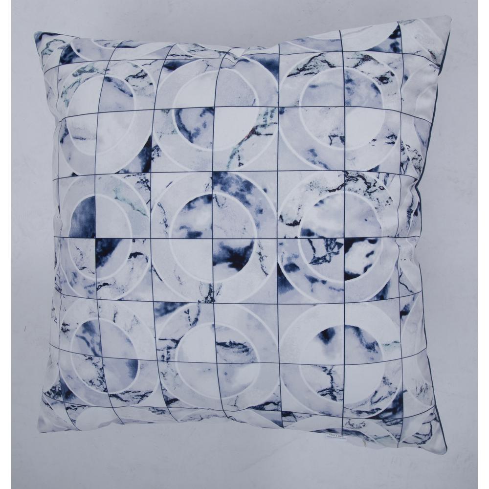 VELVET PRINT PILLOW 12 20" x 20". Picture 1