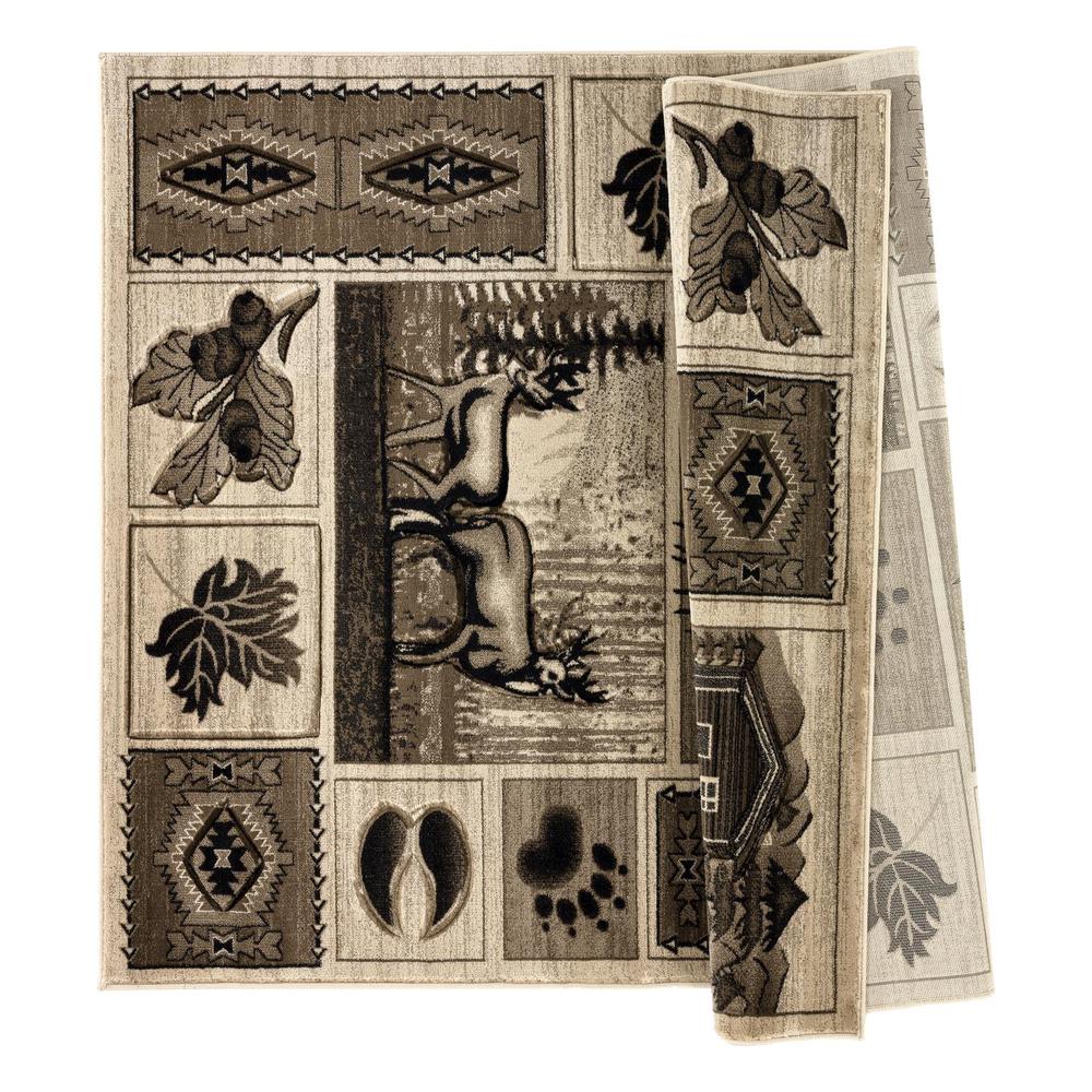 WILD LIFE COLLECTION WL02 2'1'' X 3'3''. Picture 5