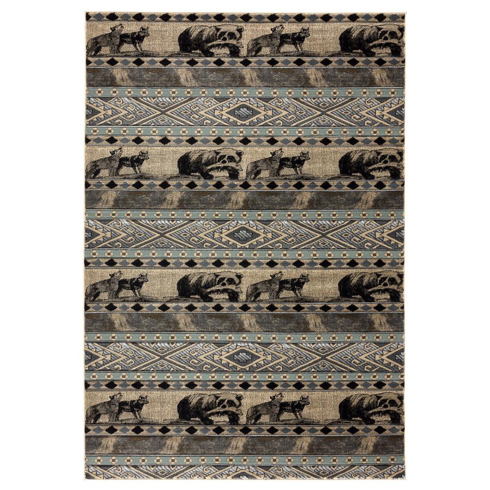 WILD LIFE COLLECTION WL19 2'1'' X 3'3''. Picture 1