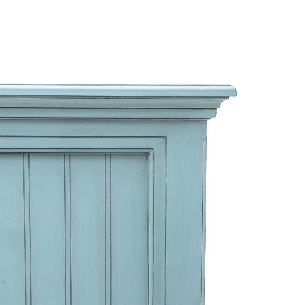 Monaco - Headboard - Queen - Bleu Finish. Picture 3