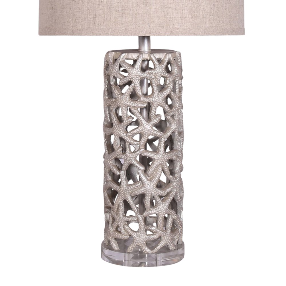 Darla - 30" Poly Star Table Lamp - Set of 2 - Beige Finish. Picture 3